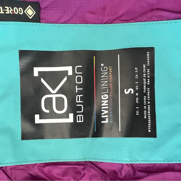 Women’s Burton [ak] GORE-TEX 2L Kimmy Anorak Small - Picture 7 of 8